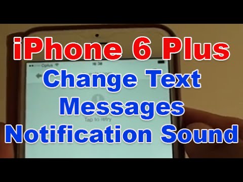 how to adjust notification sound on iphone