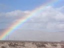 Rainbow in the Desert