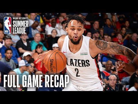 Video: ROCKETS vs TRAILBLAZERS | Gary Trent Jr. Erupts For 31 in Win | MGM Resorts NBA Summer League