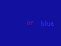 red vs blue