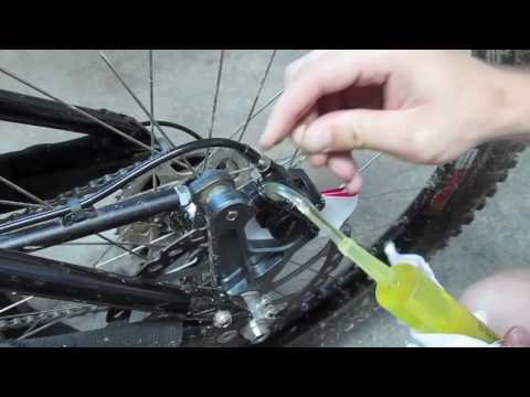 how to bleed hayes sole brakes