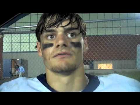 sj_preps - St. John's Prep running back talks to ESPN Boston HS after SJ. Preps 49-6 opening game win over Dracut.