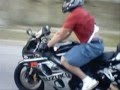 Mike on his GSXR 600