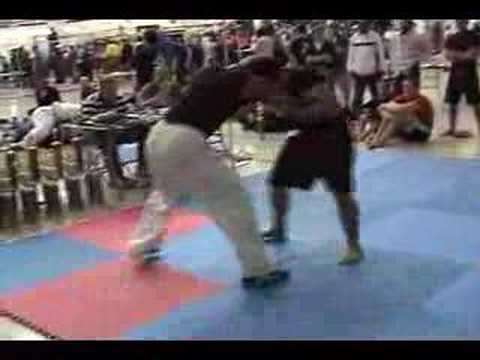 Modern VeeJitsu in action doing ...