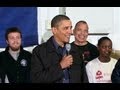 President Obama Speaks to Volunteers on Martin Luther King, Jr. Day
