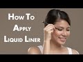 Tutorial: How to apply Liquid Eyeliner