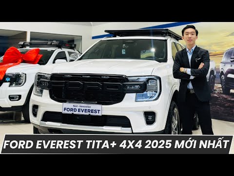 FORD EVEREST TITA+ 4X4 2025 MỚI NHẤT THÁNG 3 - SẴN XE GIAO NGAY ƯU ĐÃI TỐT