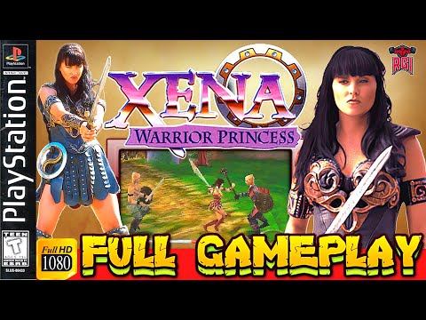 Xena: The Warrior Princess (PS1) Full Gameplay in 1080p / 60fps