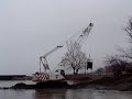 Link Belt Sumitomo LS-108RH dragline dredging Link Belt Sumitomo LS-108RH dragline dredging