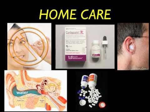 how to drain otitis externa