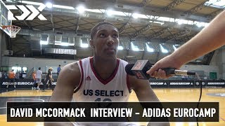 David McCormack Interview - Adidas Eurocamp