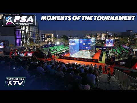 Squash: Moments of the Tournament - CIB PSA World Tour Finals 2018/19