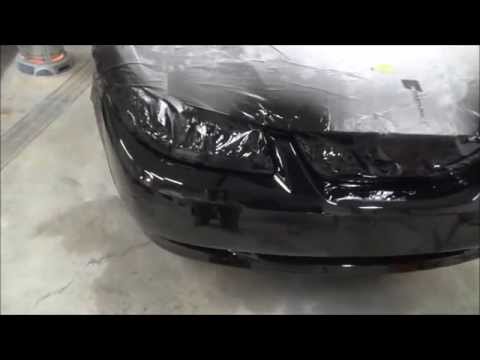 DIY autobody repair. How to repair and repaint a plastic bumper cover.