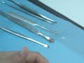 It explains the surgical instruments that are used during the clinic