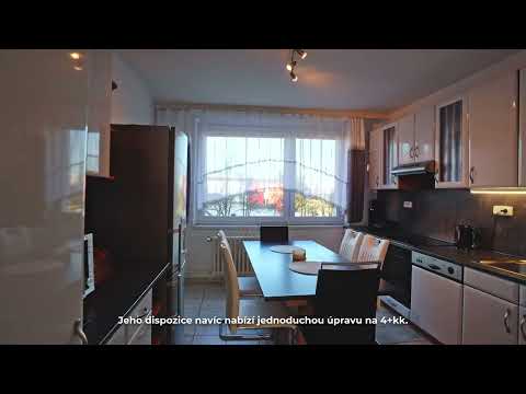Video Ideální byt pro rodinu - 3+1 s balkonem v srdci Černého Mostu!