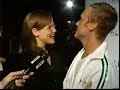 David Anders and Jennifer Garner hug David Anders and Jennifer Garner hug