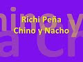 MI NIÑA BONITA - CHINO Y NACHO (LETRA)