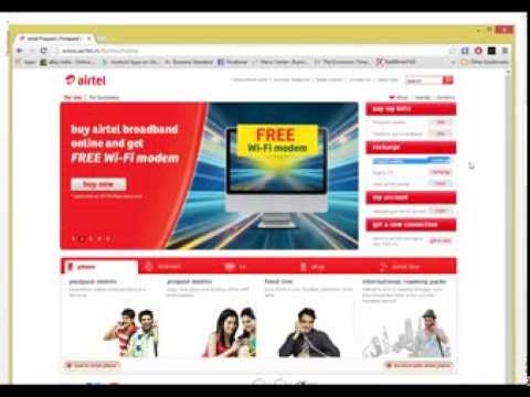 how to easy recharge airtel