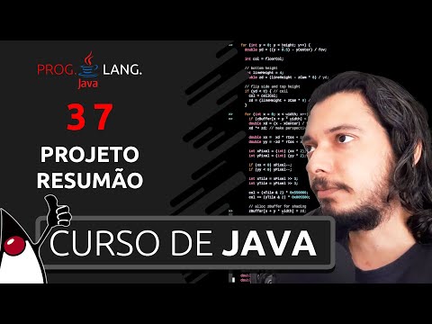 CURSO DE JAVA PARA INICIANTES -  PROJETO RESUMÃO - PROGRAMAÇÃO EM JAVA #37