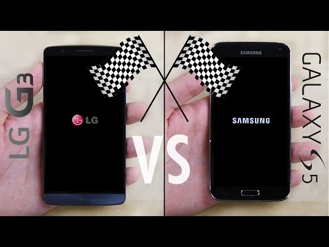 LG G3 vs. Galaxy S5 Speed Test