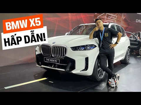 Chi tiết BMW X5 2024 lắp ráp: 2 phiên bản, thay đổi nhỏ nhưng máy mạnh hơn!