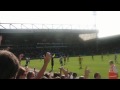 End of Colchester United v Norwich City Carrow Road Norwich 8th August 2009