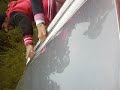 Lynn hangs his ass out of Brians 4x4