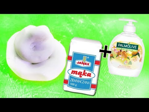 SLIME Z MĄKI I MYDŁA DO RĄK 🤯 BEZ KLEJU, BORAXU I PŁYNU DO SOCZEWEK!!!