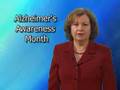 November is Alzheimer's Awareness Month
