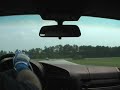 clear blue sky's, 100+ *f, hot track & tires....i had fun!