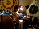 Tatu�ndome con Fede en la convenci�n Mandinga Tattoo 2008