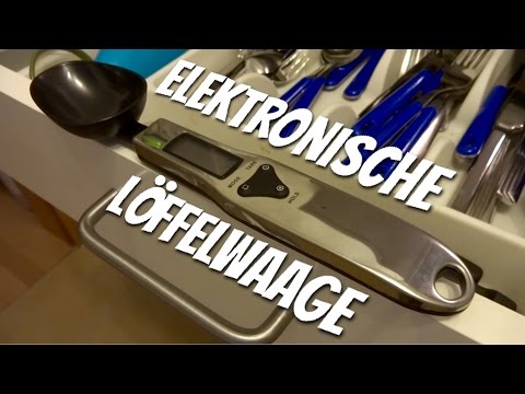 Auf's Gramm genau : Der große Löffel Test - Digitale Löffelwaage von EXPOWER Review Test