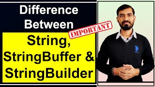 Difference Between String StringBuffer and StringBuilder in Java by Deepak