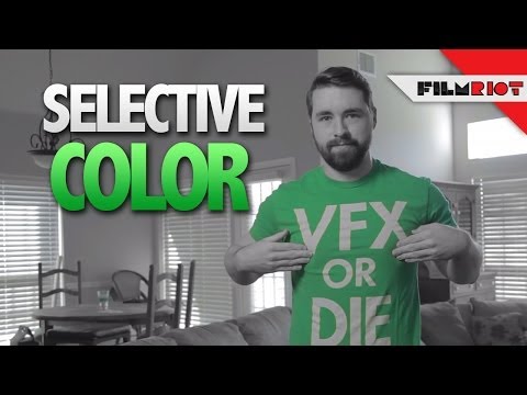 how to isolate color in after effects
