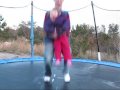 101309 Lucy and Logan Jump   Movie