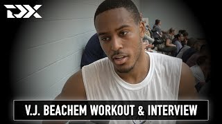 V.J. Beachem BDA Sports Pro Day Workout and Interview