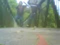 chimp and scott highland dancing