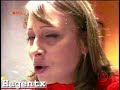 Katiuscia Canoro no camarim da Xuxa