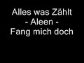 Aleen - Fang Mich Doch (Alles Was Zählt Soundtrack) Aleen - Fang Mich Doch (Alles Was Zählt Soundtrack)