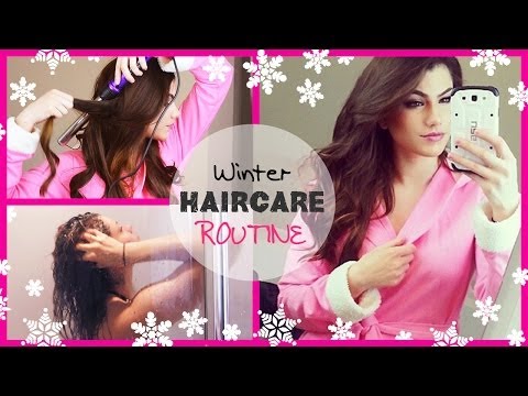 how to care long hair in winter