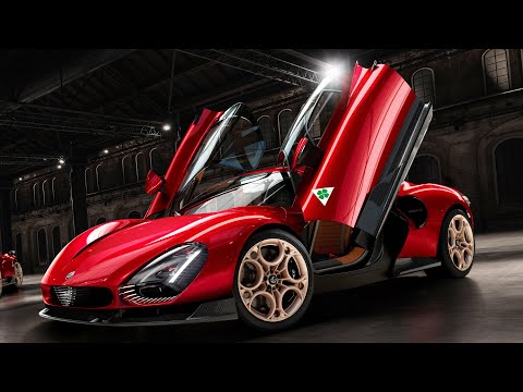 NEW Alfa Romeo 33 Stradale Supercar – Exterior & Interior Details