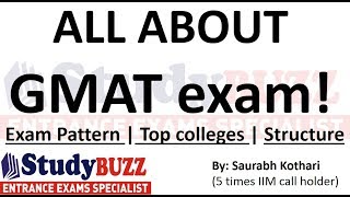 All about GMAT exam  Exam pattern  Top Colleges  S