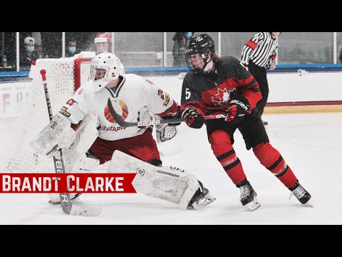 Brandt Clarke U18 2021 Highlights
