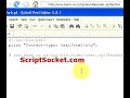  programming perl tutorial create parse simple concise query string