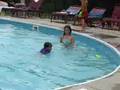 Samarth at Swimming Pool