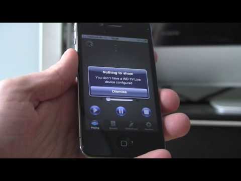 how to control wd tv live without remote