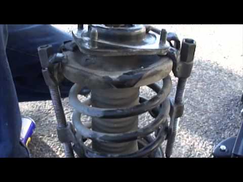 mazda protege 2001 front  struts replacement.mp4