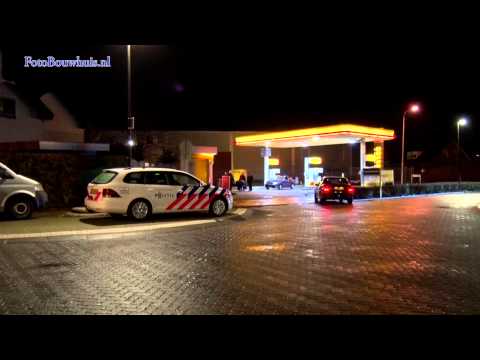 Gewapende overval op tankstation