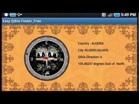how to check qibla direction