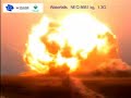 Controlled Safety Test Fireworks Explosion Controlled Safety Test Fireworks Explosion